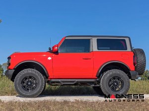 Ford Bronco Custom Wheels (1) - Rough Country - 88 Series - Gloss Black - 17 x 8.5 / 6 x 5.5 / -12 / 4.5" 